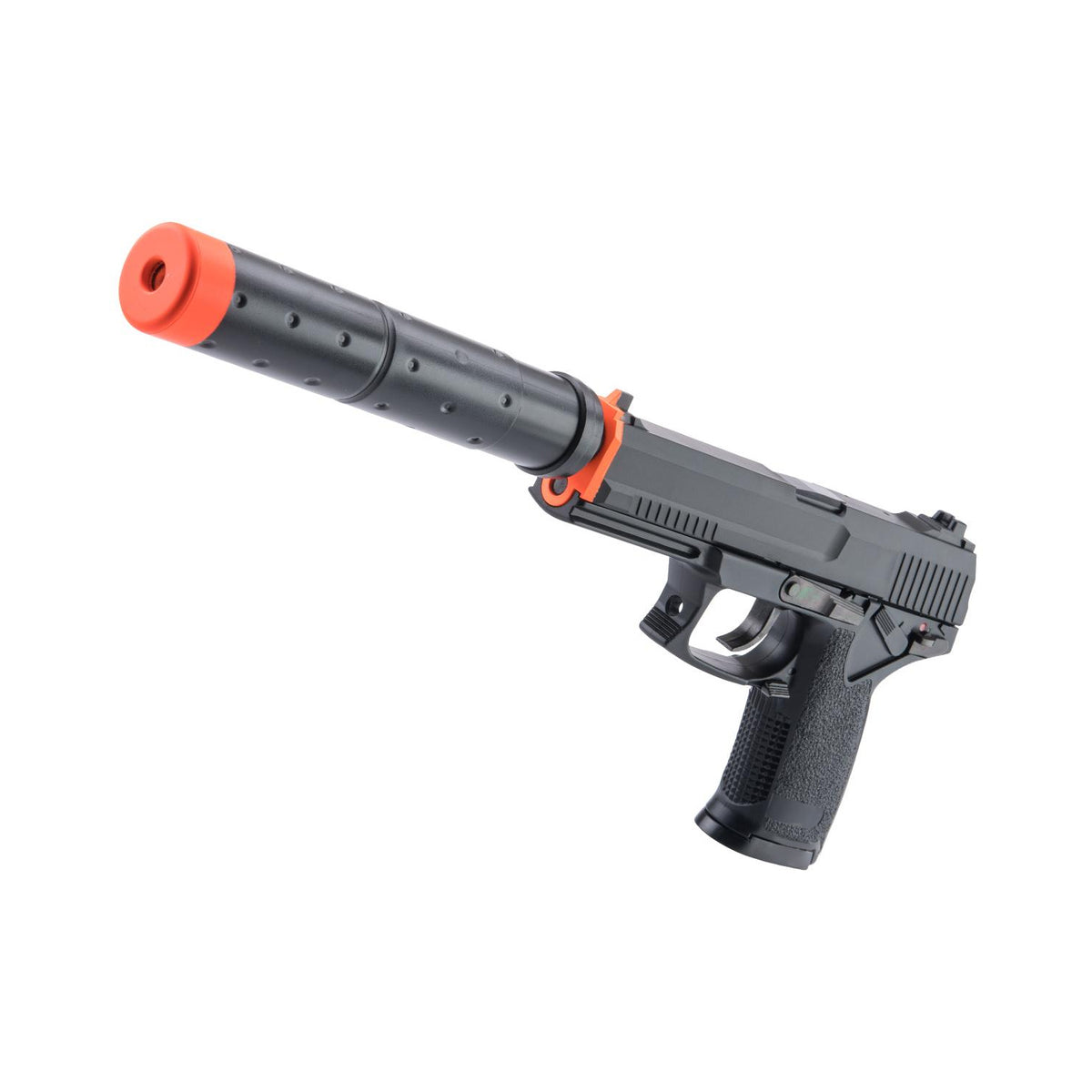 Y&P MK23 Non-Blowback Gas Airsoft Pistol w/ Mock Suppressor Barrel Extension