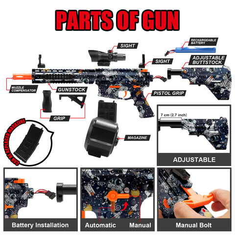 M416 Blaster Toy Gun