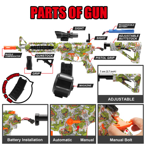 M4A1 Blaster Toy Guns