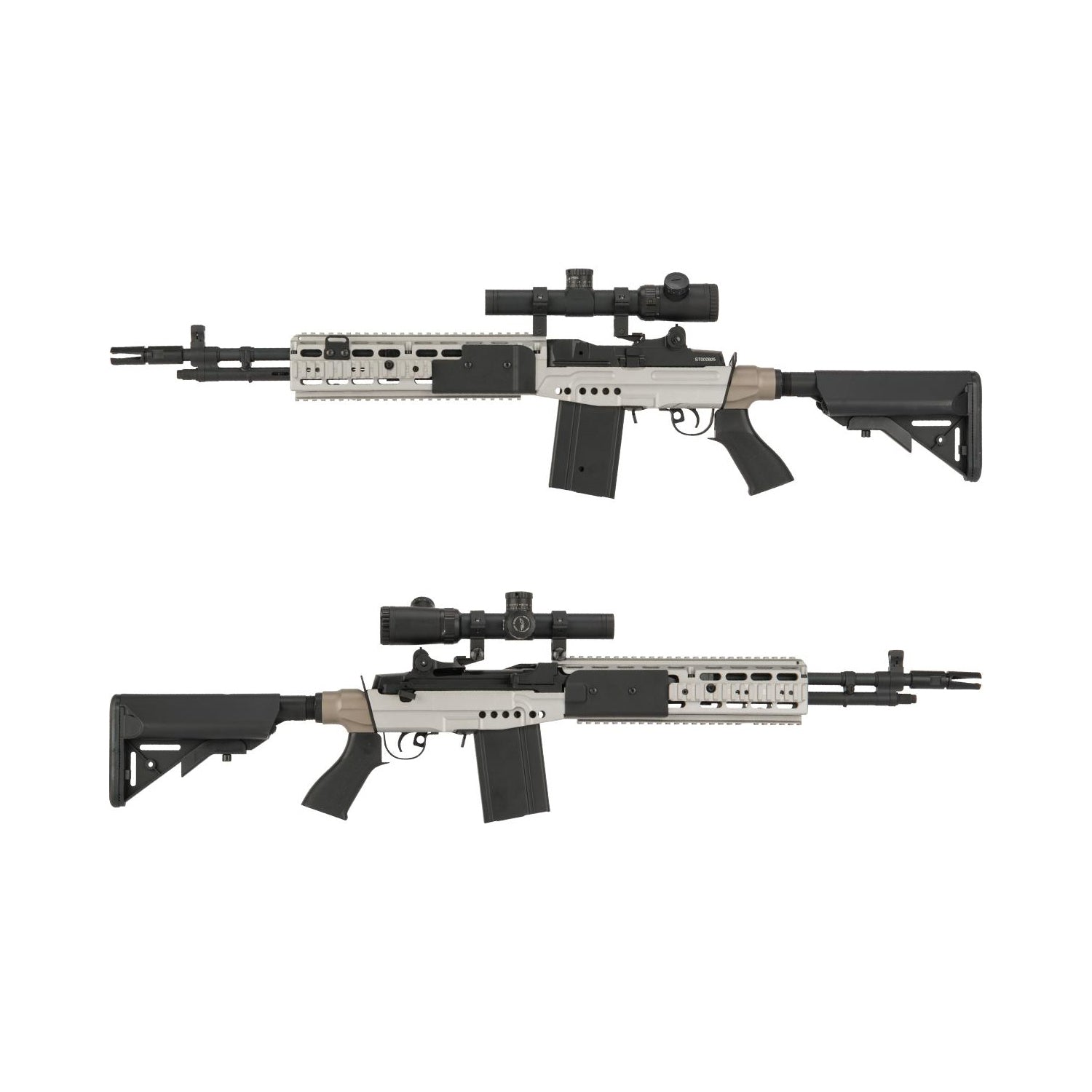 CYMA Sport Full Metal M14 EBR Designated Marksman Rifle Airsoft AEG