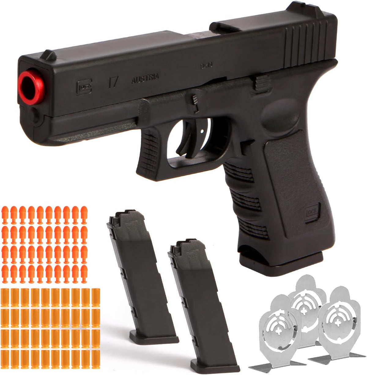 Blowback Shell Ejecting Pistol Toy