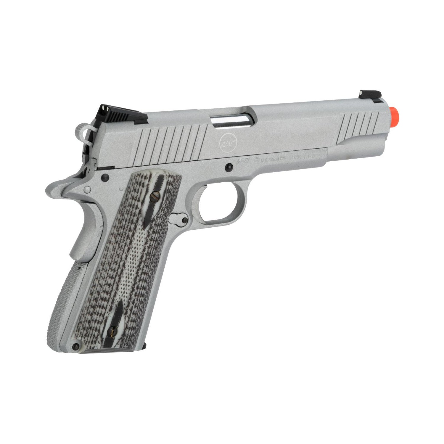 Full Metal 1911 VALOR Custom Co2 Powered Airsoft Gas Blowback Pistol